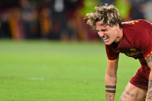 zaniolo AS Roma v Trabzonspor - UEFA Conference League: Play-Offs Leg Two