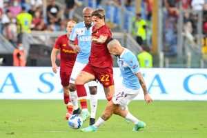 Zaniolo AS Roma v Trabzonspor - UEFA Conference League: Play-Offs Leg Two