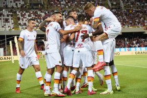 gol veretout US Salernitana v AS Roma - Serie A