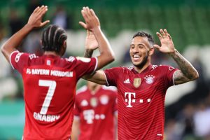 tolisso Bremer SV v Bayern Munchen - DFB Cup: First Round