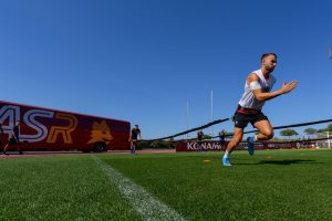 borja mayoral roma allenamento portogallo