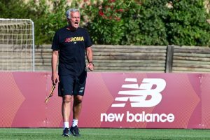mourinho AS Roma Training Session