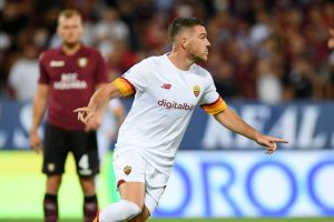 gol veretout US Salernitana v AS Roma - Serie A