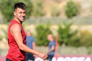 el shaarawy AS Roma Training Session