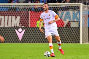 cristante Trabzonspor v AS Roma - UEFA Conference League: Play-Offs Leg One