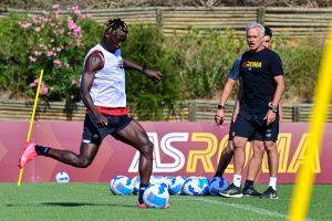 AS Roma Training Session darboe mourinho