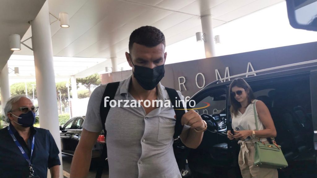 Dzeko a Ciampino