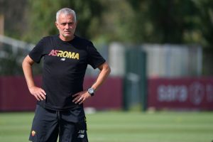 mourinho AS Roma Training Session