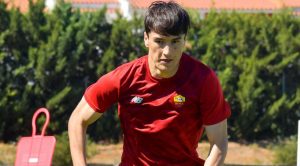 shomurodov AS Roma Training Session