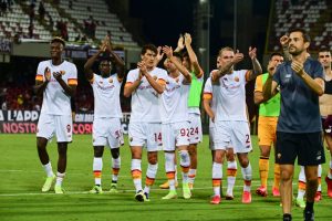 sacramento abraham karsdorp shomurodov US Salernitana v AS Roma - Serie A