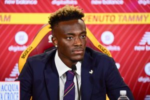 abraham AS Roma Press Conference