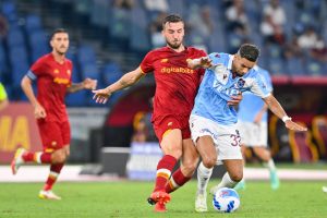 Cristante AS Roma v Trabzonspor - UEFA Conference League: Play-Offs Leg Two