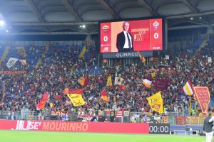 curva AS Roma v ACF Fiorentina - Serie A
