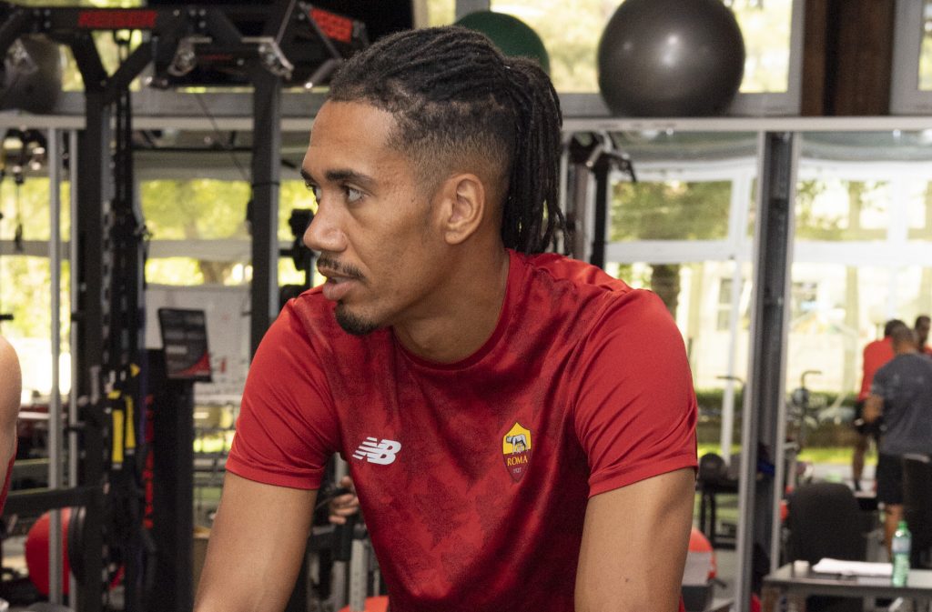 smalling AS Roma Training Session