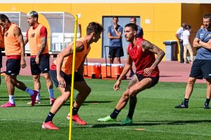AS Roma Training Session
