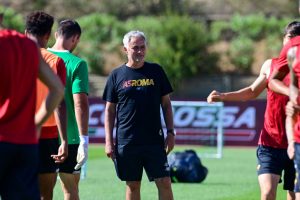 mourinho AS Roma Training Session