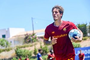 zaniolo Belenenses v AS Roma - Pre-Season Frienldy