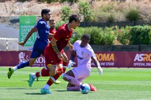 zaniolo Belenenses v AS Roma - Pre-Season Frienldy