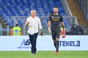 Mourinho AS Roma v Trabzonspor - UEFA Conference League: Play-Offs Leg Two