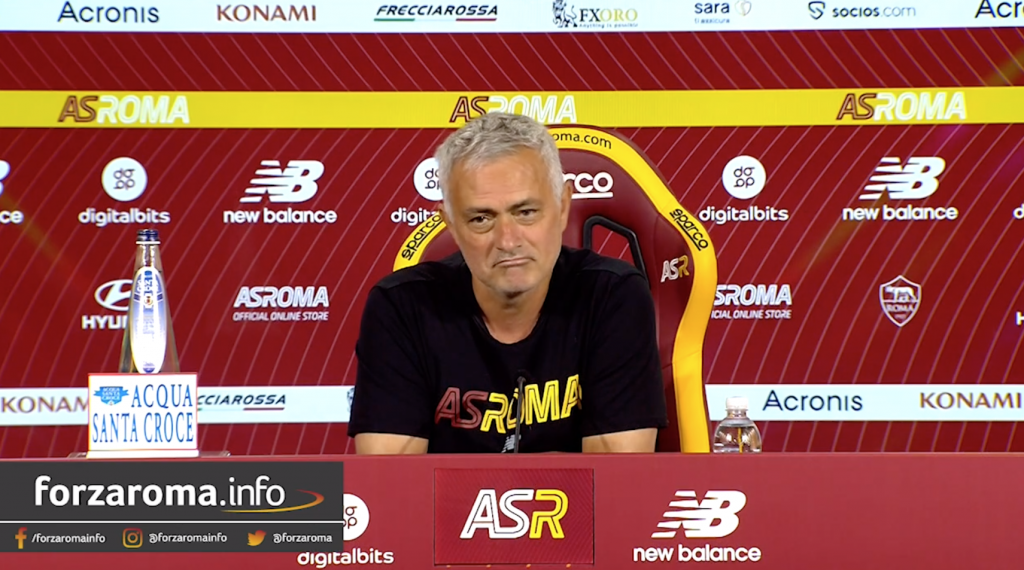 ronaldo mourinho conferenza