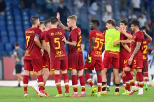 Gruppo Vina AS Roma v Trabzonspor - UEFA Conference League: Play-Offs Leg Two