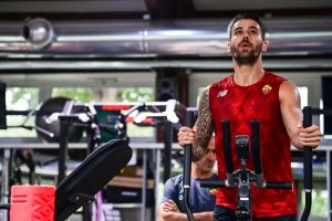 Spinazzola AS Roma Training Session
