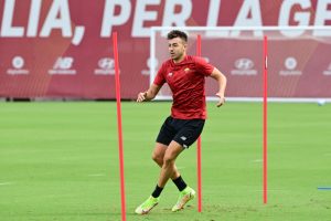 El shaarawy AS Roma Training Session