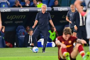 mourinho SS Lazio v AS Roma - Serie A