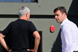 Mourinho Pinto AS Roma Training Session