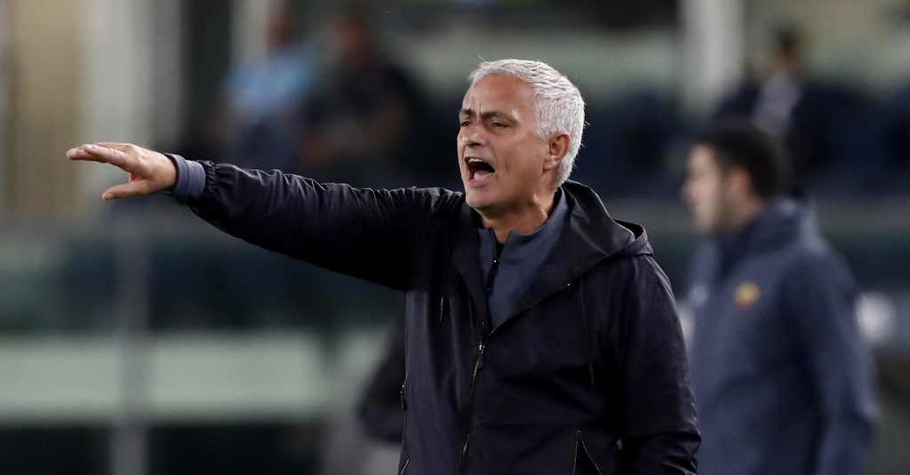 Hellas Verona-Roma Mourinho