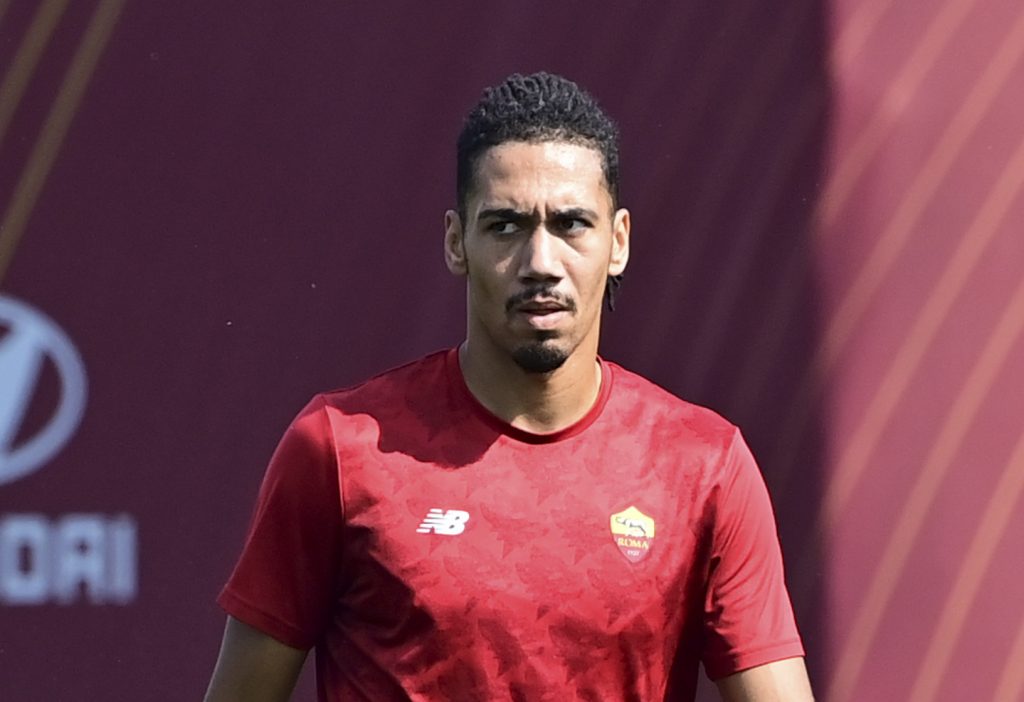 smalling AS Roma Training Session