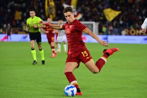 Calafiori AS Roma v Udinese Calcio - Serie A