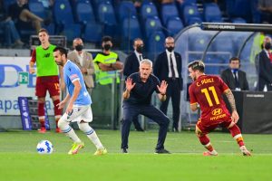 Mourinho SS Lazio v AS Roma - Serie A