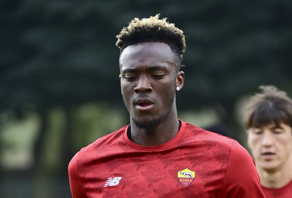 abraham AS Roma Training Session