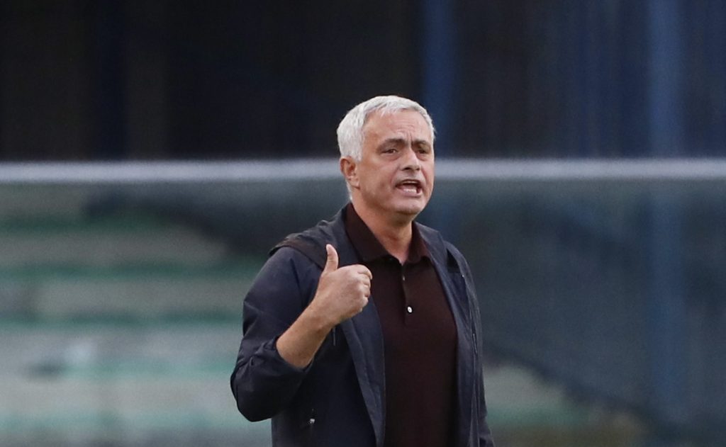 Hellas Verona-Roma Mourinho