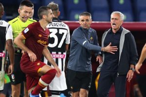 Mourinho AS Roma v Udinese Calcio - Serie A