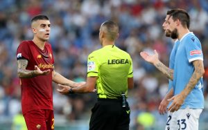 Mancini guida SS Lazio v AS Roma - Serie A