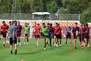 AS Roma Training Session