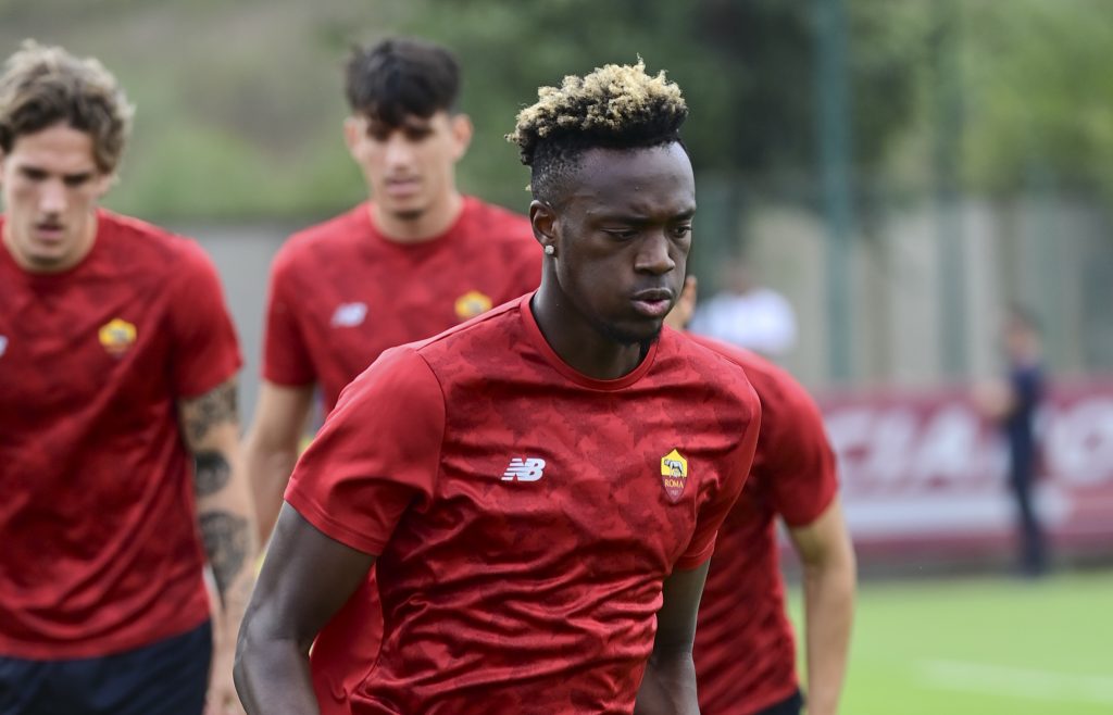 abraham AS Roma Training Session
