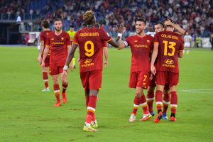 Abraham e Pellegrini AS Roma v Udinese Calcio - Serie A