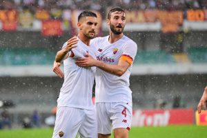 Hellas Verona FC v AS Roma - Pellegrini - Cristante