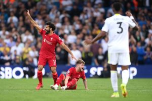 harvey elliott Leeds United v Liverpool - Premier League