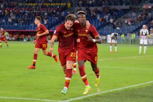 Abraham e Zaniolo AS Roma v Udinese Calcio - Serie A