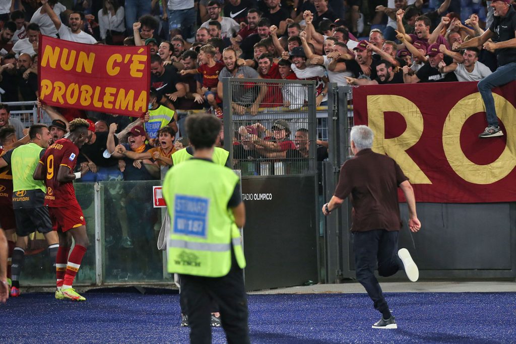 mourinho Roma vs Sassuolo