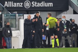 mourinho Juventus v AS Roma - Serie A