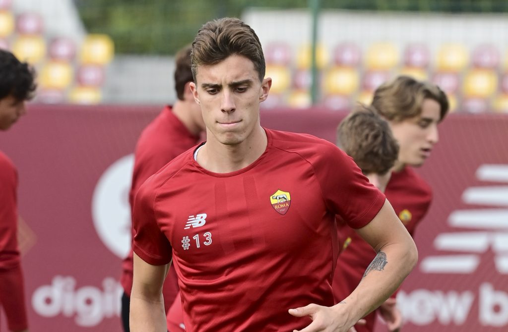 calafiori AS Roma Training Session