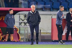 Mourinho AS Roma v AC Milan - Serie A