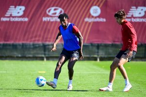 diawara villar AS Roma Training Session