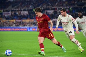 Zaniolo AS Roma v AC Milan - Serie A