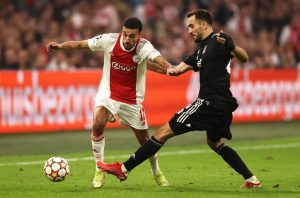 mazraoui AFC Ajax v Besiktas: Group C - UEFA Champions League